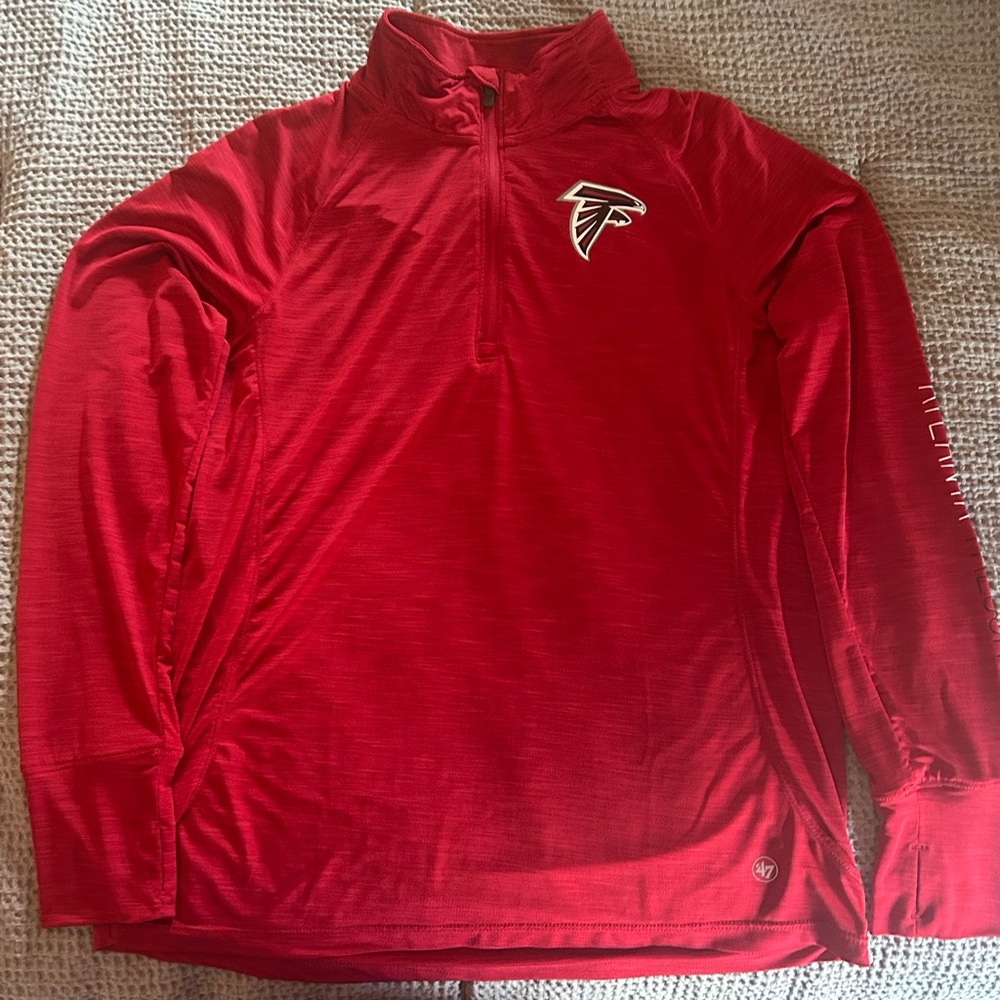 Atlanta Falcons Quarter-Zip Pullover